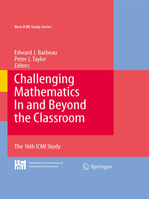 cover image of Challenging Mathematics In and Beyond the Classroom